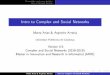 Intro to Complex and Social NetworksCSN/slides/01intro.pdf · Presentation and course logistics Intro to Network Analysis Intro to Complex and Social Networks Marta Arias & Argimiro