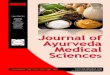 J Ayu Med Sci · ©Journal of Ayurveda Medical Sciences 2456-4990 J Ayu Med Sci Quarterly Journal for Rapid Publication of Researches in AyurvedaAuthor: Shristi Balbhadra, Basavaraj