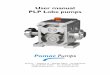 User manual PLP Lobe pumps - louisgay.nolouisgay.no/wp-content/uploads/2017/03/Pomac-PLP1.pdf · User manual Pomac PLP Lobe pump 2 CE/PLP (1406) EN-12 DECLARATION OF INCORPORATION