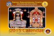 2015 Calendar - mypanchang.com · at one point in time Sayana and Nirayana Zodiac were same. ... 2015 Calendar Acknowledgements Panchangam Data ... Calender Design Monica Monasterio,