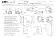 KEYSTONE PANIC LATCH™ PANIC LATCH KPL 01-16-17 BY: DDC SHEET 1 OF 3 REV. 3 ® Inside Face Button Side Horizontal Line B B Button Assembly 