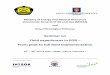 Seminar on Field experiences in EOR – From pilot to full ... · Field experiences in EOR – From pilot to full field implementation. 19th – 20th March 2015 ... Welcome. Welcome
