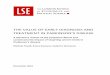 THE VALUE OF EARLY DIAGNOSIS AND TREATMENT IN PARKINSONS ... - lse.ac.uk · i PREFACE Parkinsons disease (PD) is a chronic progressive neurodegenerative disease affecting approximately