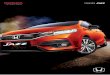 trendsetter New Honda Jazz · tampilan indikator baru yang akan berubah warna ketika mesin menyala, menambah kesan sporty sekaligus modern. ... New Honda Jazz tersedia dalam pilihan