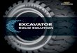 EXCAVATOR - itc-tires.be fileEXCAVATOR Solid Solution Trelleborg EXCAVATOR Solid Solution The Trelleborg Excavator tire range has been developed for wheeled mobile excavator applications