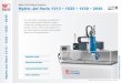 Water-Jet Cutting Systems Hydro-Jet Vario 1313 • 1525 ... · making it the first choice for abrasive water-jet cutting High-pressure pump Ecotron 40.37 Hydro-Jet Vario 1313 •