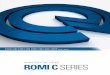 ROMI C SerieS · 3 Flexibility for several They are targeted on oil & gas, suggar mill, levels of application with assured productivity. CNC lathes from rOMi C Series are machines