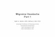 Migraine Headache Part 1 - University of Wisconsin–Madison · Migraine Headache Part 1 Beth A. Martin, RPh; BPharm, MS, PhD Associate Professor of Pharmacy (CHS) UW School of Pharmacy
