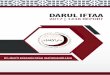 The Darul Iftaa Report 2017. Over 100 pages. 6. Mu˜i Hanif – Addressing the Musical Conundrum: ˛is is a summarised version from Ahkamul Qur’aan of Mu˜i Sha˚ Sahib RA. We are
