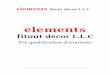 fit... · elements fitout décor L.L.C INTRODUCTION AND COMPANY PROFILE ELEMENTS FITOUT DÉCOR L.L.C