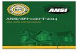 ANSI-BPI-1100 Cover PageEdit with Black2 Home Energy... · ANSI/BPI-1100-T-2014 Home Energy Auditing Standard i Notice BPI standards, bulletins and other technical publications are