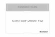 SilkTest 2008 R2 - Micro Focus · SilkTest 2008 R2/Documentation: ... - Client/server version of the GMO application located in the GMO folder on the SilkTest CD and from the SilkTest