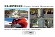 Easy Load Systems - Clemco Industriesclemcoindustries.com/images/pdfs/10396.pdf · Clemco Easy Load Systems eliminate the awkward, back-breaking and poten - tially injury-causing