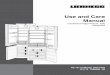 Manual Use and Care - Liebherr Groupassi.lhg.liebherr.com/Serviceline/b2b/bab2b/Media/...Use and Care Manual Combined fridge-freezer, fully integrated HC 1011/1060 HC 1001/1050 121113