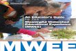 TO THE Meaningful Watershed Educational Experience (MWEE) … · Watershed Educational Experience (MWEE) is the bedrock upon which the region’s environmental literacy efforts have