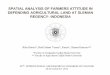 SPATIAL ANALYSIS OF FARMERS ATTITUDE IN ...lucc.zrc-sazu.si/Portals/31/Conferences/KELMORAJN/13...SPATIAL