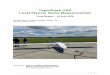 TigerShark UAS Level Flyover Noise Measurements · This document describes the TigerShark UAS level flyover noise measurements that were performed at Griffiss International Airport,