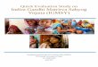 Quick Evaluation Study on Indira Gandhi Matritva Sahyog ... · ii | P a g e ABBREVIATIONS ANC Ante Natal Care ANM Auxiliary nurse midwife ASHA Accredited social health activists AWCs