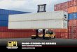 EMPTY CONTAINER HANDLERS  · Hyster® H180-230HD-ECD9 empty container handlers can handle up to 23,000lbs capacity, allowing the trucks to easily pick two full-size reefer units at