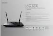 Archer C5(UN) 2 - TP-Link · · IP QoS – Advanced QoS automatically recognizes ... · AC 1200 Wireless Dual Band Gigabit Router Archer C5 · Power Supply Unit · Resource CD