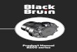 B200 series Product Manual - blackbruin.com · return stroke.The cam ring pushes the pistons back into the cylinder block preparing them for the next outward power stroke. Figure