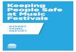 Keeping People Safe at Music Festivals · 6.1 A proposal to issue on-the-spot ... two young people lost their lives at a music festival and ... including headaches and requests for