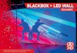BLACKBOX + LED WALL - dbvideo.tv · Design for LED background Autoceu for presenter Crew Catering Streaming. MEDIA FACILITIES . Antwerpen ZWIJndrecht Beveren zu10 aERCHEM Kruibeke
