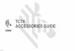 TC7X Configuration & Accessories Guide - zebra.com · 5 Multi-Slot ShareCradle CRD-TC7X-SE5C1-01: TC7X 5-Slot Charge-Only Cradle for 5x TC7Xs or 4x TC7Xs 4x spare batteries off of