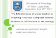 The Effectiveness of Using English in Teaching Computer ... Cardoso 2017 Effectiveness of using English in... · Tetun and Bahasa Students’ Preferred Language of instruction . 14