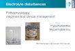 Pathophysiology, diagnosis and clinical management ... Bammens  · Electrolyte disturbances Pathophysiology,