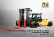 CENTER OF GRAVITY - hyster.com · 3-5 Wheels, number front / rear (x = driven wheels) x4 / 2 x4 / 2 3-6 Tread, front b 10 in mm 72.5 1,842 72.5 1,842 ... 4-23 Fork carriage type Standard