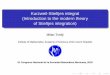 Kurzweil-Stieltjes integral (Introduction to the modern ... fileKurzweil-Stieltjes integral (Introduction to the modern theory of Stieltjes integration) Milan Tvrdý Institute of Mathematics,