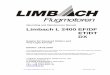 Operating and Maintenance Manual Limbach L 2400 EF/DF … · Operating and Maintenance Manual Limbach L 2400 EF/DF ET/DT DX Engine for Powered Gliders and Very Light Aircraft Edition:
