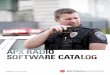 APX Software Catalog - Motorola Solutions · voice systems enables seamless inter-agency communications and enhanced system capabilities. ... intercept, or hack communications. This