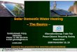 Solar Domestic Water Heating – The Basicss_Recycling_Society_workshop... · Solar Energy Project Development Specialists 3 Alternative Energy Trade Fair Peace Citizens’ Recycling