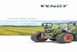 Fendt 300 Vario with a 110l/min pump. Extend your tractor The Fendt 300 Vario is the perfect tractor for loader work. Its compact design and the large steering angle permit agile driving