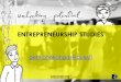 ENTREPRENEURSHIP STUDIES - oulu.fi · Entrepreneurship studies •Working life and entrepreneurship skills, 25 ECTS package A631406 •Available to all students –Bachelor / master