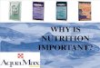 WHY IS NUTRITION IMPORTANT? - Stevens Point Results... · Why is nutrition important? Under optimal conditions, nutrition doesn’t have to be perfect But in times of stress, nutrient