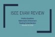 ISEE EXAM REVIEW - .Since the days of Nellie Bly, Latin 2 America had been for editors a place to