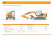 JCB TRACKED EXCAVATORJCB TRACKED EXCAVATOR Tier … · Strong, durable construction, large cross sections and multi plate fabrications to withstand high stress applications. The 15