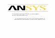 FEA Concepts II - cae.tntech.educhriswilson/FEA/ANSYS/ANSYSguide_fea-concepts.pdf · ANSYS Workbench in and of itself is not a product, rather it is a product development platform