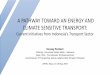 A PATHWAY TOWARD AN ENERGY AND CLIMATE … · 2019-05-20 · A PATHWAY TOWARD AN ENERGY AND CLIMATE SENSITIVE TRANSPORT: Current initiatives from Indonesia’s Transport Sector Danang