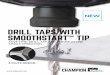 DRILL TAPS WITH SMOOTHSTART TIP Printed in U.S.A. Form No. P-5491 ©2017 IDEAL INDUSTRIES, INC. IDEAL INDUSTRIES, INC. 1800 S. Prairie Drive, Sycamore, IL 60178, USA / 815-895-5181