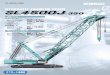 HYDRAULIC CRAWLER CRANEogawa-kenki.co.jp/corporate_top/wp-content/uploads/crane...SL4500J-350 HYDRAULIC CRAWLER CRANE オフロード法適合 クレーン メインブーム 最大つり上げ荷重