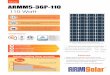 ARMSolar-Catalog Solar Panels-ARM-Monocatalogs.armsolar.com/ARMSolar-Catalog-Solar-Panels-ARM-Mono.pdf · 150 Watt Electric Performance ... MONO ARMM5-72P-175 % Guarantee positive