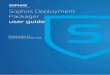 Sophos Deployment Packager user guide · You can run the Deployment Packager tool through either its graphical user interface (GUI) or command-line interface (CLI). The GUI is easier