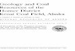 Geology and Coal Resources of the Homer District Kenai ... · Geology and Coal Resources of the Homer District Kenai Coal Field, Alaska 1y FARRELL F. BARNES and EDWARD H. COBB ~INERAL