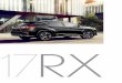 2017 Lexus RX Brochure · The cutting edge doesn’t have to sacrifice comfort. The RX features 40/20/40-split rear seats, and offers heated and ventilated front seats