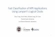 Fast Classification of MPI Applications Using Lamport’s ...ww2.cs.fsu.edu/~tong/paper/ipdps16_slides.pdf · Fast Classification of MPI Applications Using Lamport’s Logical Clocks
