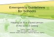 Emergency Guidelines for Schools - ems.acgov.orgems.acgov.org/ems-assets/docs/Clinical/EMS-C School Guidelines Pres.pdf · • Snake Bite • Splinters • Stabs/Gunshots ... Follow